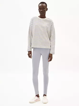 ARMEDANGELS | Sweater de corte holgado FRANKAA STRIPES | creme